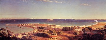 サムター要塞の砲撃 アルバート・ビアシュタット Oil Paintings